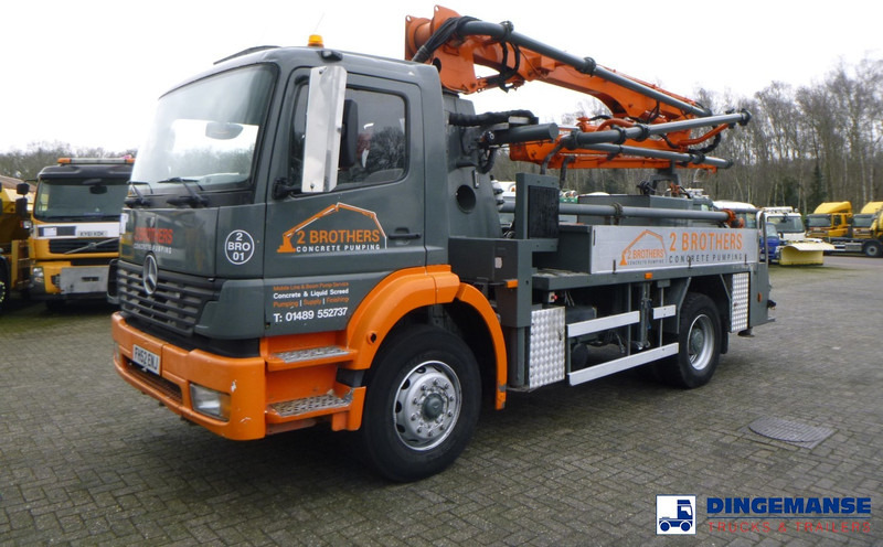 Mercedes-Benz Atego 4x2 Putzmeister concrete pump 16 m - Stacionarna betonska črpalka: slika 1 Mercedes-Benz Atego 4x2 Putzmeister concrete pump 16 m - Stacionarna betonska črpalka: slika 1