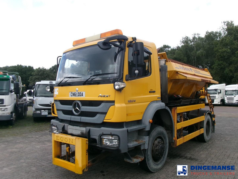 Mercedes-Benz Axor 1824 4x4 RHD salt spreader / gritter - Vozilo za zimsko službo: slika 1 Mercedes-Benz Axor 1824 4x4 RHD salt spreader / gritter - Vozilo za zimsko službo: slika 1