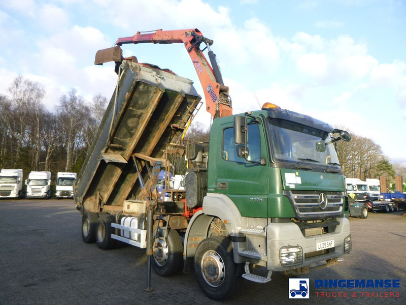 Mercedes-Benz Axor 3236 8x4 RHD tipper + Hiab 1283 DK-2 Duo - Tovornjak z dvigalom: slika 2 Mercedes-Benz Axor 3236 8x4 RHD tipper + Hiab 1283 DK-2 Duo - Tovornjak z dvigalom: slika 2