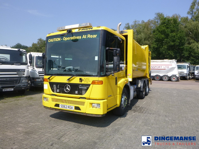 Mercedes-Benz Econic 2633 6x4 RHD Euro 5 EEV Faun Variopress refuse truck - Smetarski tovornjak: slika 1 Mercedes-Benz Econic 2633 6x4 RHD Euro 5 EEV Faun Variopress refuse truck - Smetarski tovornjak: slika 1