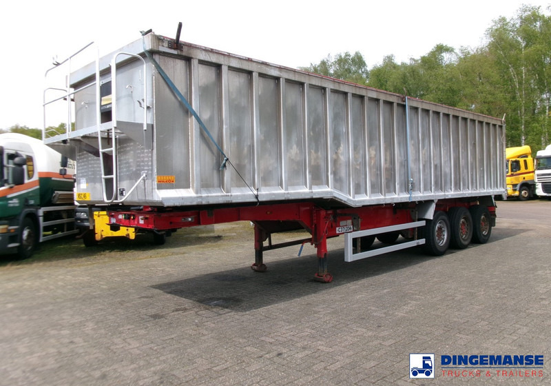 Montracon Tipper trailer alu 55 m3 + tarpaulin - Dostavno vozilo prekucnik: slika 1 Montracon Tipper trailer alu 55 m3 + tarpaulin - Dostavno vozilo prekucnik: slika 1