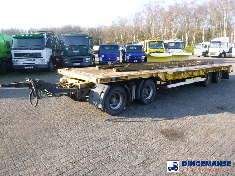 Nooteboom 4-axle lowbed drawbar trailer ASD-40-22 - Plato/ Tovorna prikolica: slika 1 Nooteboom 4-axle lowbed drawbar trailer ASD-40-22 - Plato/ Tovorna prikolica: slika 1