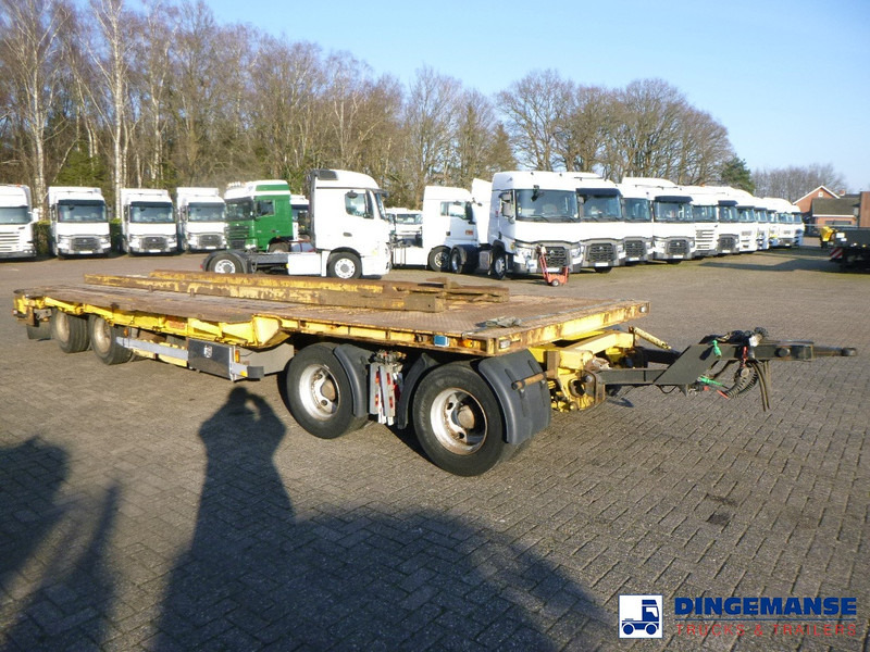 Nooteboom 4-axle lowbed drawbar trailer ASD-40-22 - Plato/ Tovorna prikolica: slika 2 Nooteboom 4-axle lowbed drawbar trailer ASD-40-22 - Plato/ Tovorna prikolica: slika 2