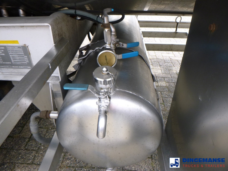 Polprikolica cisterna Parcisa Chemical tank inox L4BH 37.5 / 1 comp: slika 13