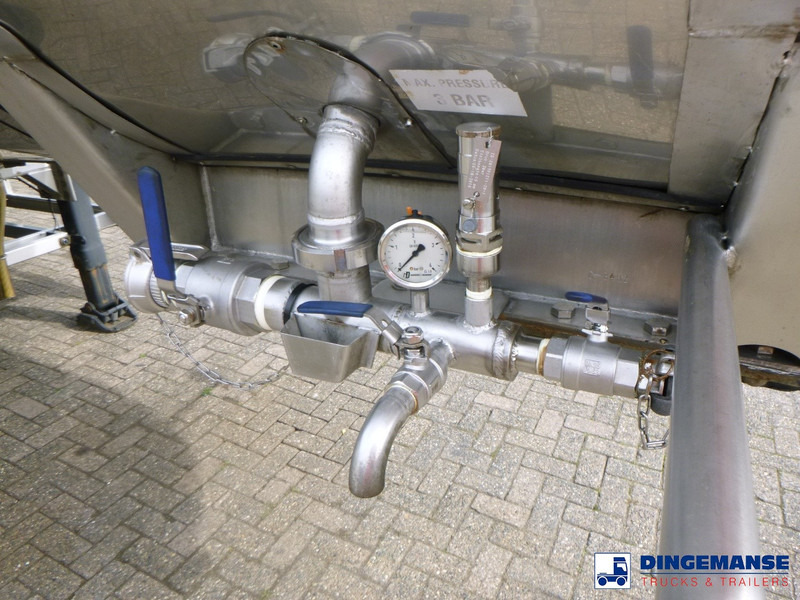 Polprikolica cisterna Parcisa Chemical tank inox L4BH 37.5 / 1 comp: slika 11
