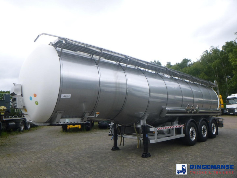 Parcisa Chemical tank inox L4BH 37.5 m3 / 1 comp - Polprikolica cisterna: slika 1 Parcisa Chemical tank inox L4BH 37.5 m3 / 1 comp - Polprikolica cisterna: slika 1