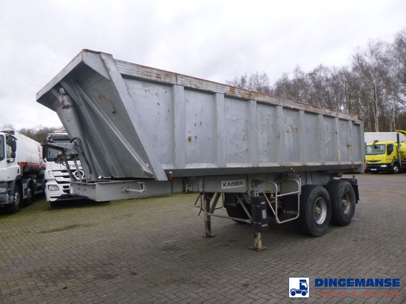 Robuste Kaiser Tipper trailer steel 24 m3 + tarpaulin - Dostavno vozilo prekucnik: slika 1 Robuste Kaiser Tipper trailer steel 24 m3 + tarpaulin - Dostavno vozilo prekucnik: slika 1
