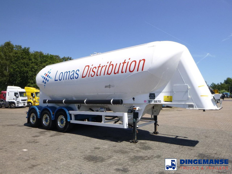 SPITZER Powder tank alu 37 m3 / 1 comp - Polprikolica cisterna: slika 2 SPITZER Powder tank alu 37 m3 / 1 comp - Polprikolica cisterna: slika 2