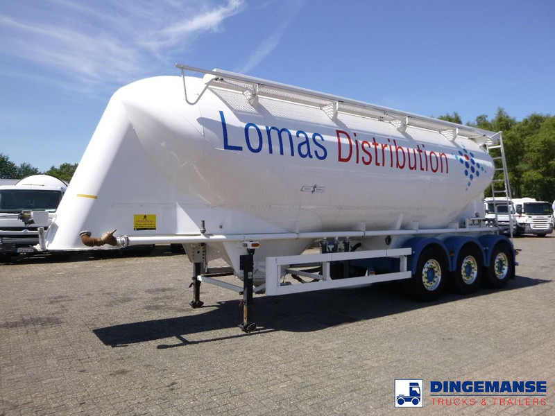 SPITZER Powder tank alu 37 m3 / 1 comp - Polprikolica cisterna: slika 1 SPITZER Powder tank alu 37 m3 / 1 comp - Polprikolica cisterna: slika 1