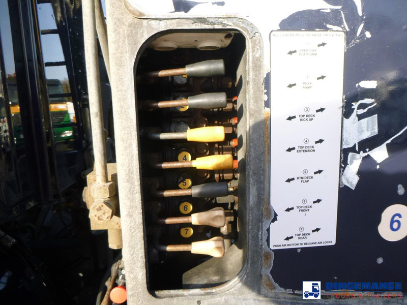 Tovornjak avtotransporter Scania P 410 6x2 RHD Rolfo car transporter: slika 20