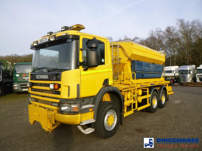 Scania P114-340 CB 6X6 RHD gritter / snow plough - Vozilo za zimsko službo: slika 1 Scania P114-340 CB 6X6 RHD gritter / snow plough - Vozilo za zimsko službo: slika 1