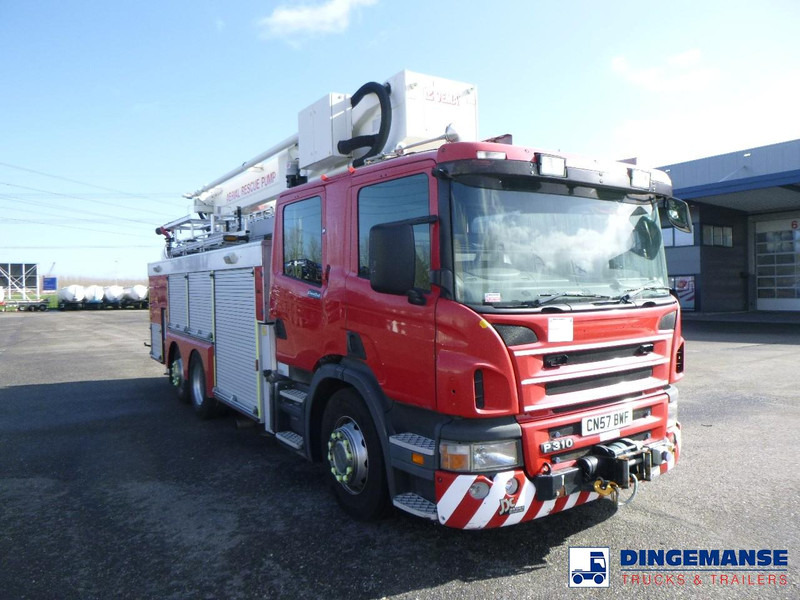 Scania P310 6x2 RHD fire truck + pump, ladder & manlift - Gasilsko vozilo: slika 2 Scania P310 6x2 RHD fire truck + pump, ladder & manlift - Gasilsko vozilo: slika 2