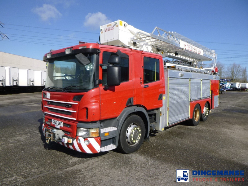 Scania P310 6x2 RHD fire truck + pump, ladder & manlift - Gasilsko vozilo: slika 1 Scania P310 6x2 RHD fire truck + pump, ladder & manlift - Gasilsko vozilo: slika 1