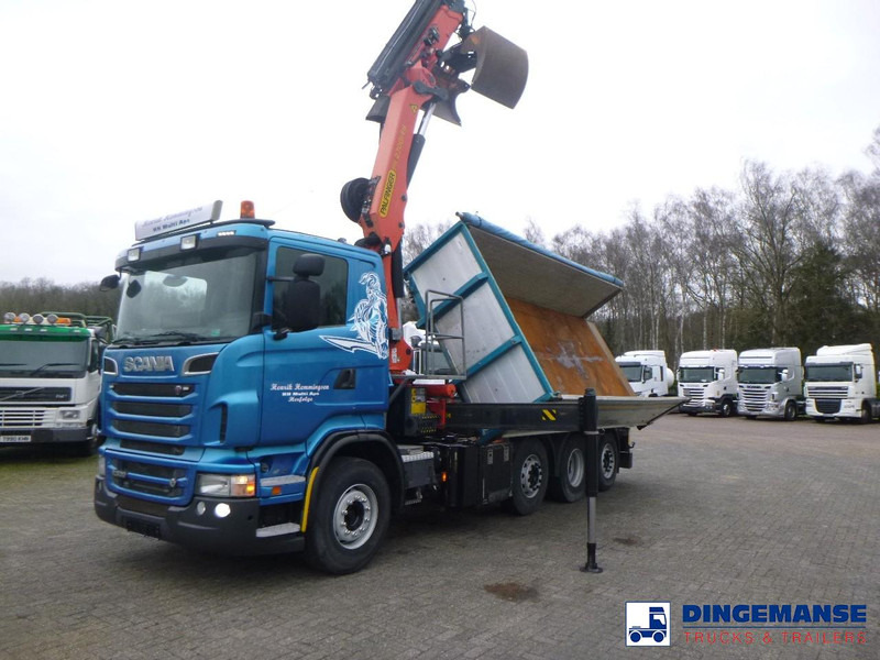 Scania R 500 8X2 tipper + Palfinger PK27001 EHD - Tovornjak z dvigalom: slika 5 Scania R 500 8X2 tipper + Palfinger PK27001 EHD - Tovornjak z dvigalom: slika 5