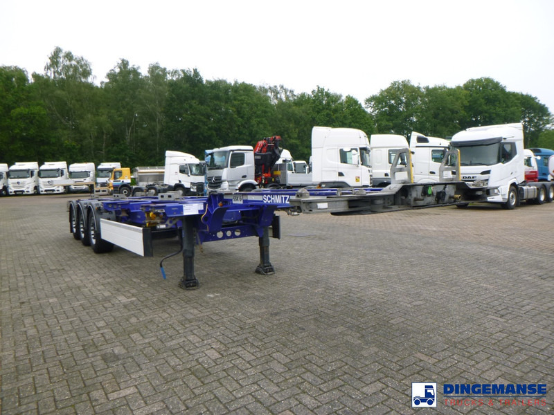 Schmitz Cargobull 3-axle container trailer 20-30-40-45 ft - Kontejnerska polprikolica/ Polprikolica z zamenljivim tovoriščem: slika 2 Schmitz Cargobull 3-axle container trailer 20-30-40-45 ft - Kontejnerska polprikolica/ Polprikolica z zamenljivim tovoriščem: slika 2
