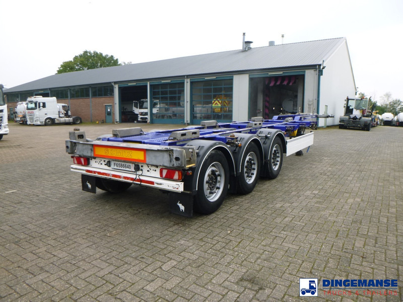 Schmitz Cargobull 3-axle container trailer 20-30-40-45 ft - Kontejnerska polprikolica/ Polprikolica z zamenljivim tovoriščem: slika 4 Schmitz Cargobull 3-axle container trailer 20-30-40-45 ft - Kontejnerska polprikolica/ Polprikolica z zamenljivim tovoriščem: slika 4
