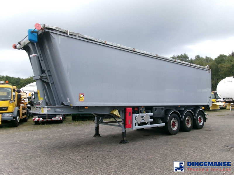 Stas Tipper trailer alu 49 m3 + tarpaulin + ADR - Kiper polprikolica: slika 1 Stas Tipper trailer alu 49 m3 + tarpaulin + ADR - Kiper polprikolica: slika 1