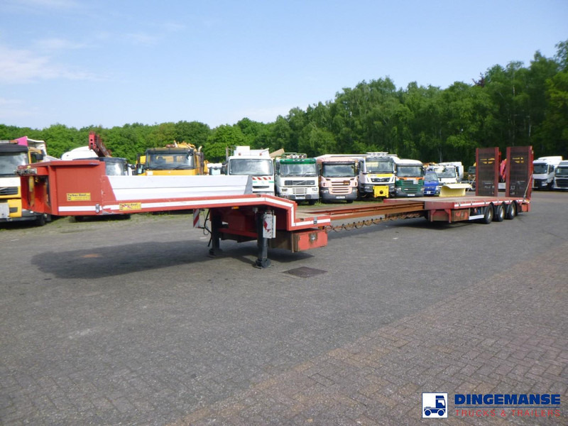 TURBO'S HOET 3-axle semi-lowbed trailer 39 t + ramps - Nizko noseča polprikolica: slika 1 TURBO'S HOET 3-axle semi-lowbed trailer 39 t + ramps - Nizko noseča polprikolica: slika 1