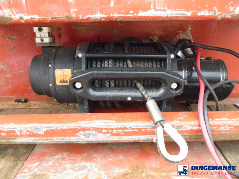 Nizko noseča polprikolica TURBO'S HOET 3-axle semi-lowbed trailer 39 t + ramps: slika 20