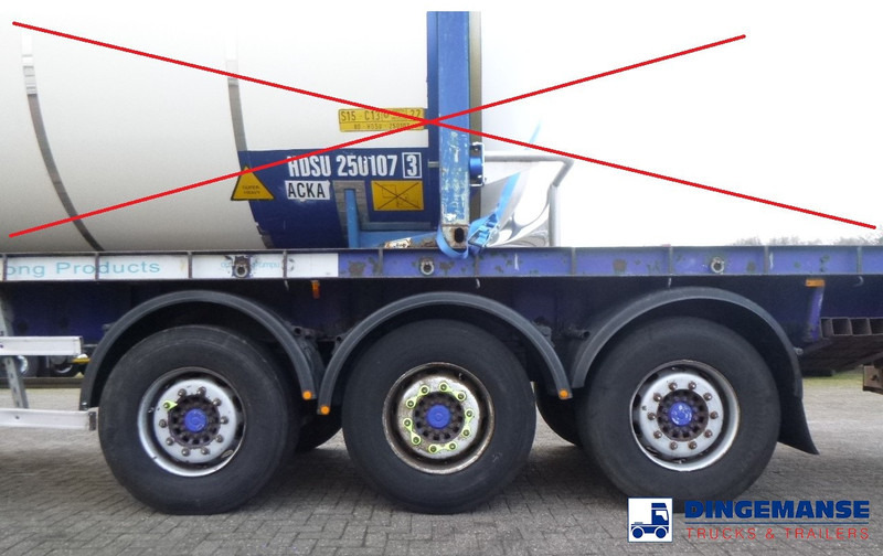 Tirsan 3 axle Platform trailer - Polprikolica s kesonom: slika 5 Tirsan 3 axle Platform trailer - Polprikolica s kesonom: slika 5