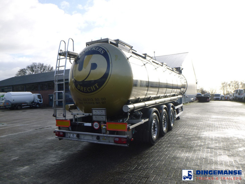 Van Hool Chemical tank inox 30 m3 / 1 comp ADR 12/03/2024 - Polprikolica cisterna: slika 3 Van Hool Chemical tank inox 30 m3 / 1 comp ADR 12/03/2024 - Polprikolica cisterna: slika 3