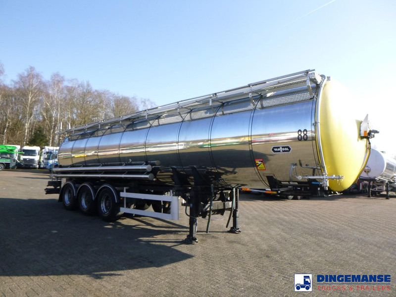 Van Hool Chemical tank inox 30 m3 / 1 comp - Polprikolica cisterna: slika 2 Van Hool Chemical tank inox 30 m3 / 1 comp - Polprikolica cisterna: slika 2