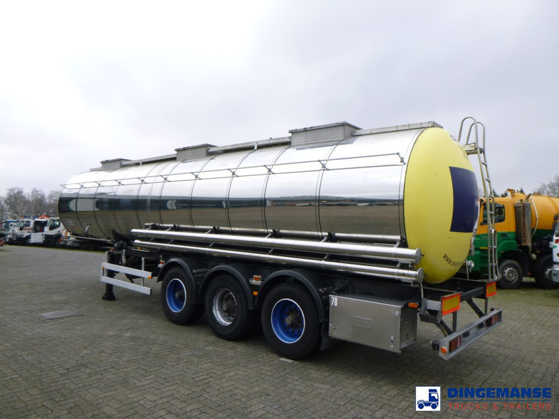 Van Hool Chemical tank inox 30 m3 / 1 comp - Polprikolica cisterna: slika 3 Van Hool Chemical tank inox 30 m3 / 1 comp - Polprikolica cisterna: slika 3