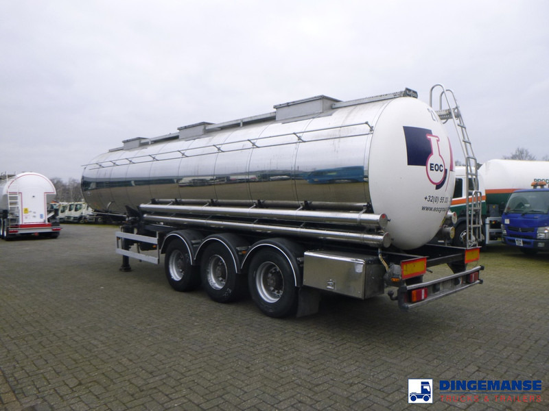 Van Hool Chemical tank inox 30 m3 / 3 comp - Polprikolica cisterna: slika 3 Van Hool Chemical tank inox 30 m3 / 3 comp - Polprikolica cisterna: slika 3