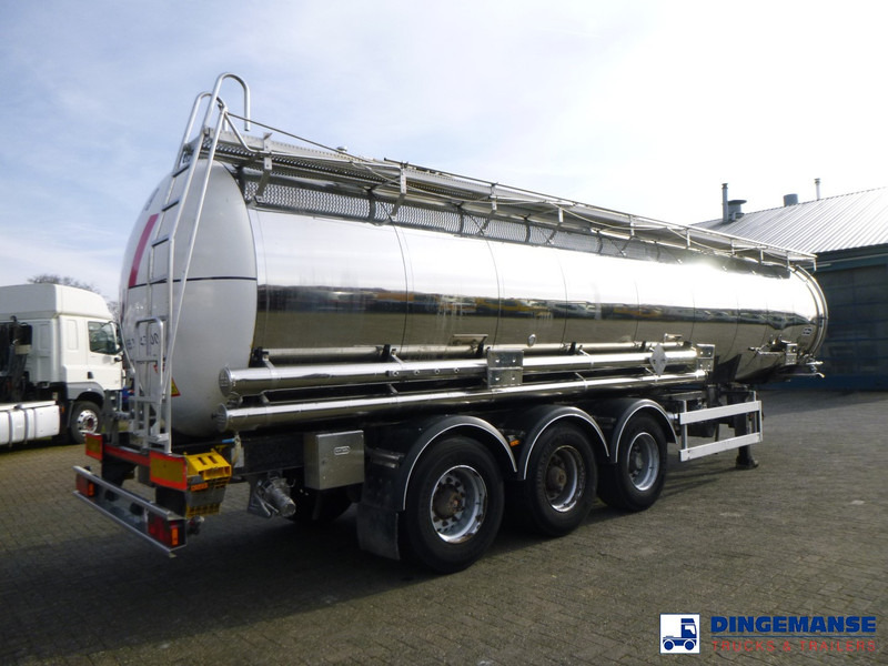Van Hool Chemical tank inox 30 m3 / 3 comp - Polprikolica cisterna: slika 4 Van Hool Chemical tank inox 30 m3 / 3 comp - Polprikolica cisterna: slika 4