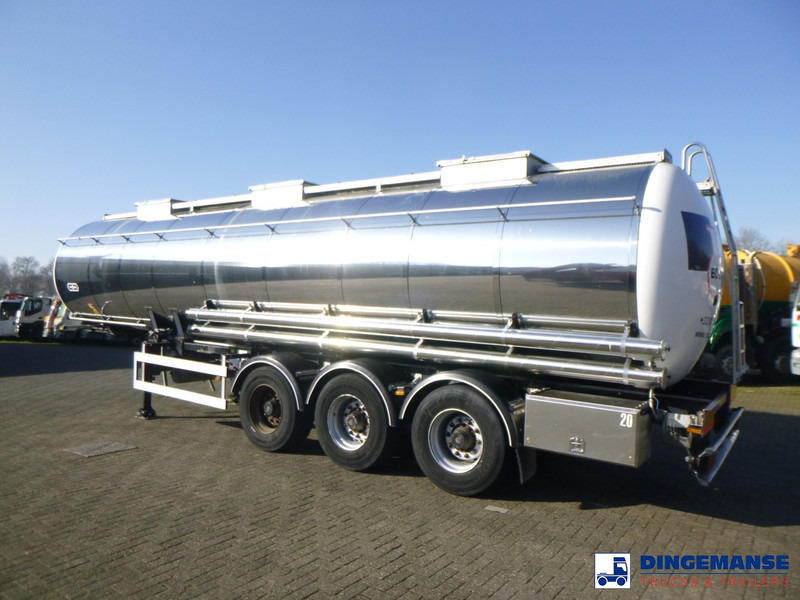 Van Hool Chemical tank inox 30 m3 / 3 comp - Polprikolica cisterna: slika 3 Van Hool Chemical tank inox 30 m3 / 3 comp - Polprikolica cisterna: slika 3