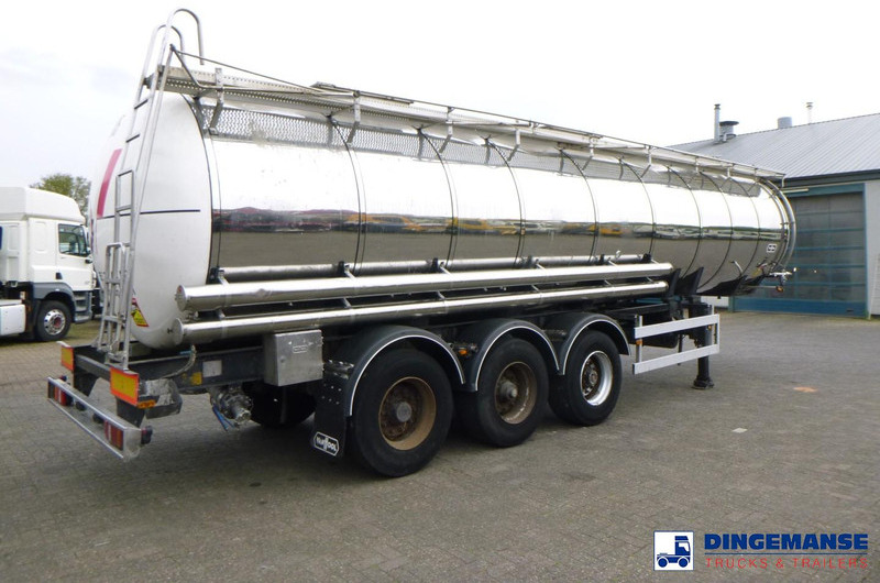 Van Hool Chemical tank inox L4BH 30 m3 / 3 comp - Polprikolica cisterna: slika 4 Van Hool Chemical tank inox L4BH 30 m3 / 3 comp - Polprikolica cisterna: slika 4