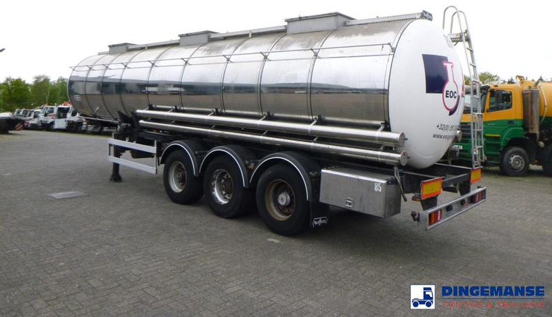 Van Hool Chemical tank inox L4BH 30 m3 / 3 comp - Polprikolica cisterna: slika 3 Van Hool Chemical tank inox L4BH 30 m3 / 3 comp - Polprikolica cisterna: slika 3