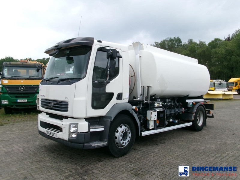 Volvo FL 240 4x2 RHD fuel tank 13 m3 / 4 comp - Tovornjak cisterna: slika 1 Volvo FL 240 4x2 RHD fuel tank 13 m3 / 4 comp - Tovornjak cisterna: slika 1