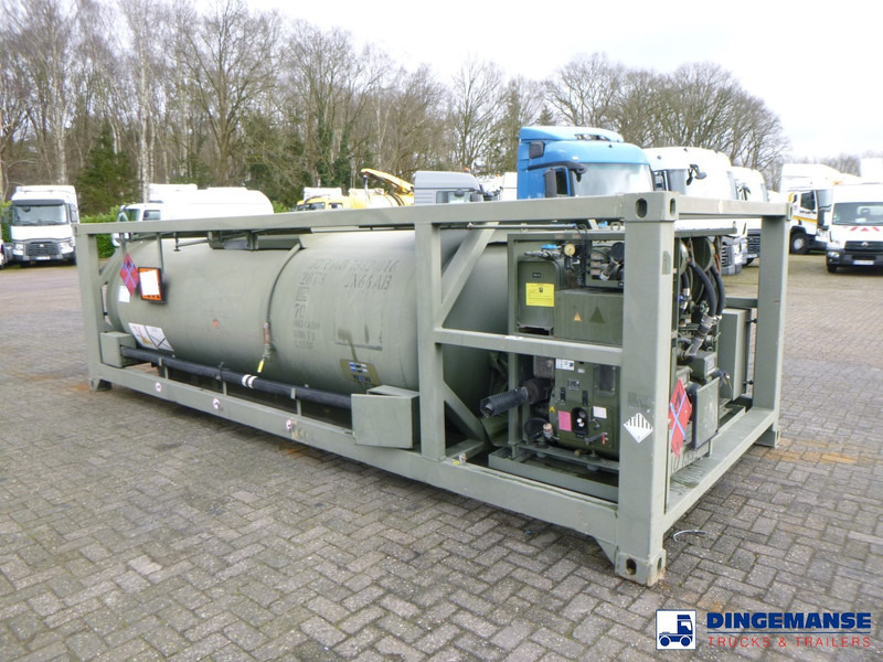 WEW (Westerwälder Eisenwerk) Fuel (kerosene, diesel) tank container 20 ft. inox 10 m3 / 1 comp + pump - Rezervoar za skladiščenje: slika 2 WEW (Westerwälder Eisenwerk) Fuel (kerosene, diesel) tank container 20 ft. inox 10 m3 / 1 comp + pump - Rezervoar za skladiščenje: slika 2
