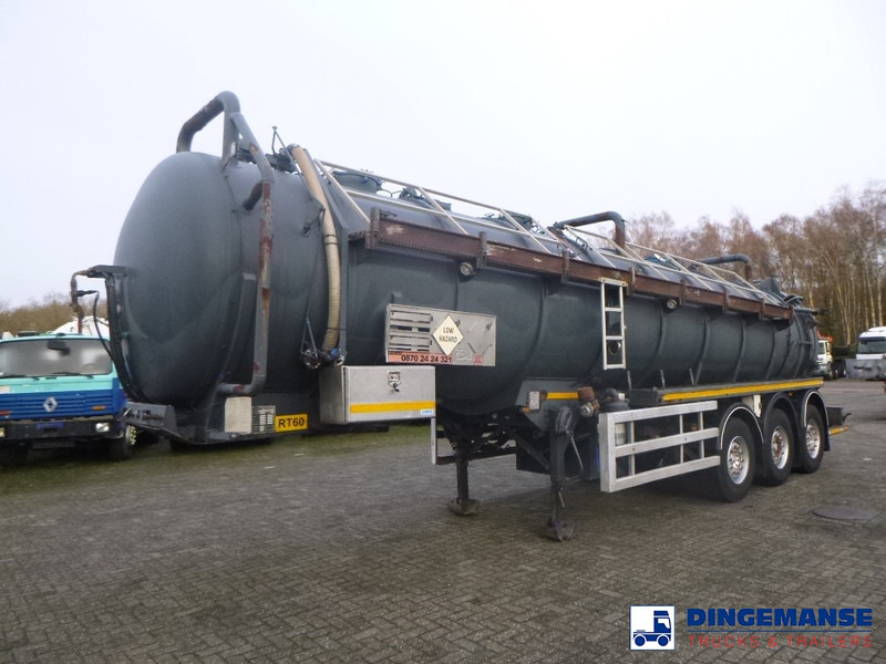 WHALE Vacuum tank inox 30 m3 / 1 comp + pump - Polprikolica cisterna: slika 1 WHALE Vacuum tank inox 30 m3 / 1 comp + pump - Polprikolica cisterna: slika 1