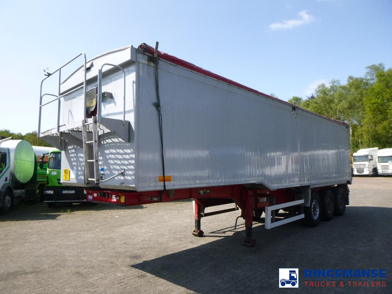 WILCOX Tipper trailer alu 55 m3 + tarpaulin - Kiper polprikolica: slika 1 WILCOX Tipper trailer alu 55 m3 + tarpaulin - Kiper polprikolica: slika 1
