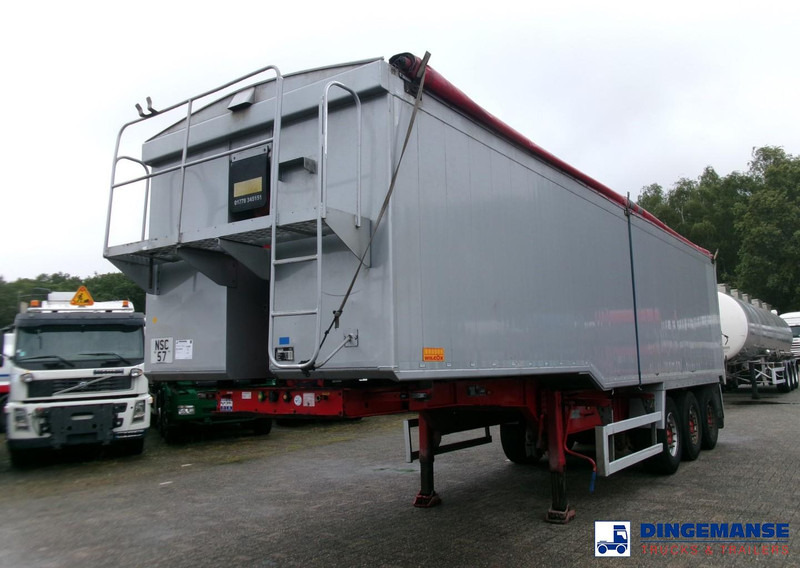 WILCOX Tipper trailer alu 55 m3 + tarpaulin - Kiper polprikolica: slika 1 WILCOX Tipper trailer alu 55 m3 + tarpaulin - Kiper polprikolica: slika 1