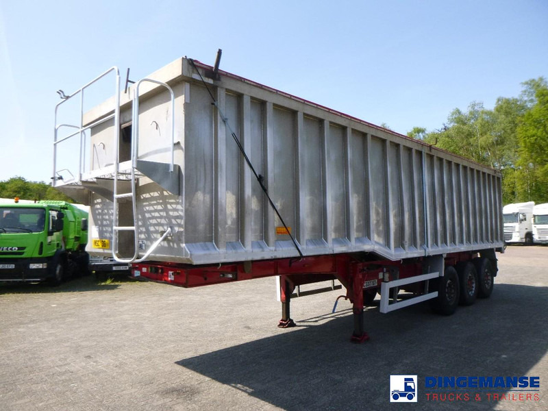 WILCOX Tipper trailer alu 55 m3 + tarpaulin - Kiper polprikolica: slika 1 WILCOX Tipper trailer alu 55 m3 + tarpaulin - Kiper polprikolica: slika 1
