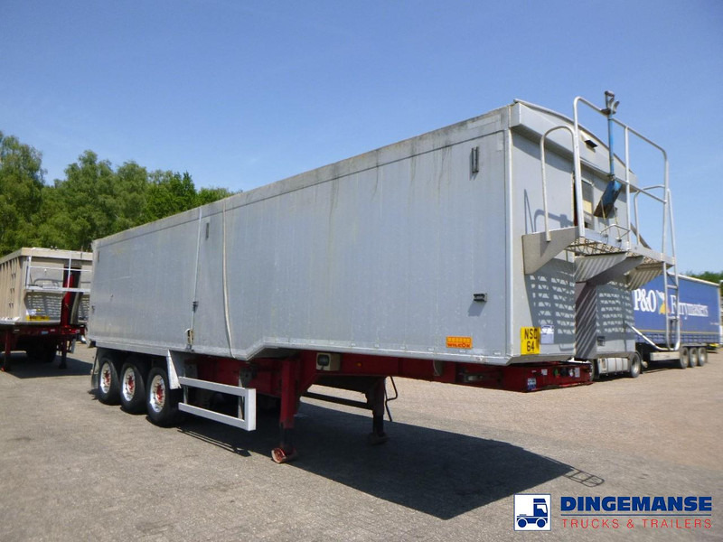 WILCOX Tipper trailer alu 55 m3 + tarpaulin - Kiper polprikolica: slika 2 WILCOX Tipper trailer alu 55 m3 + tarpaulin - Kiper polprikolica: slika 2