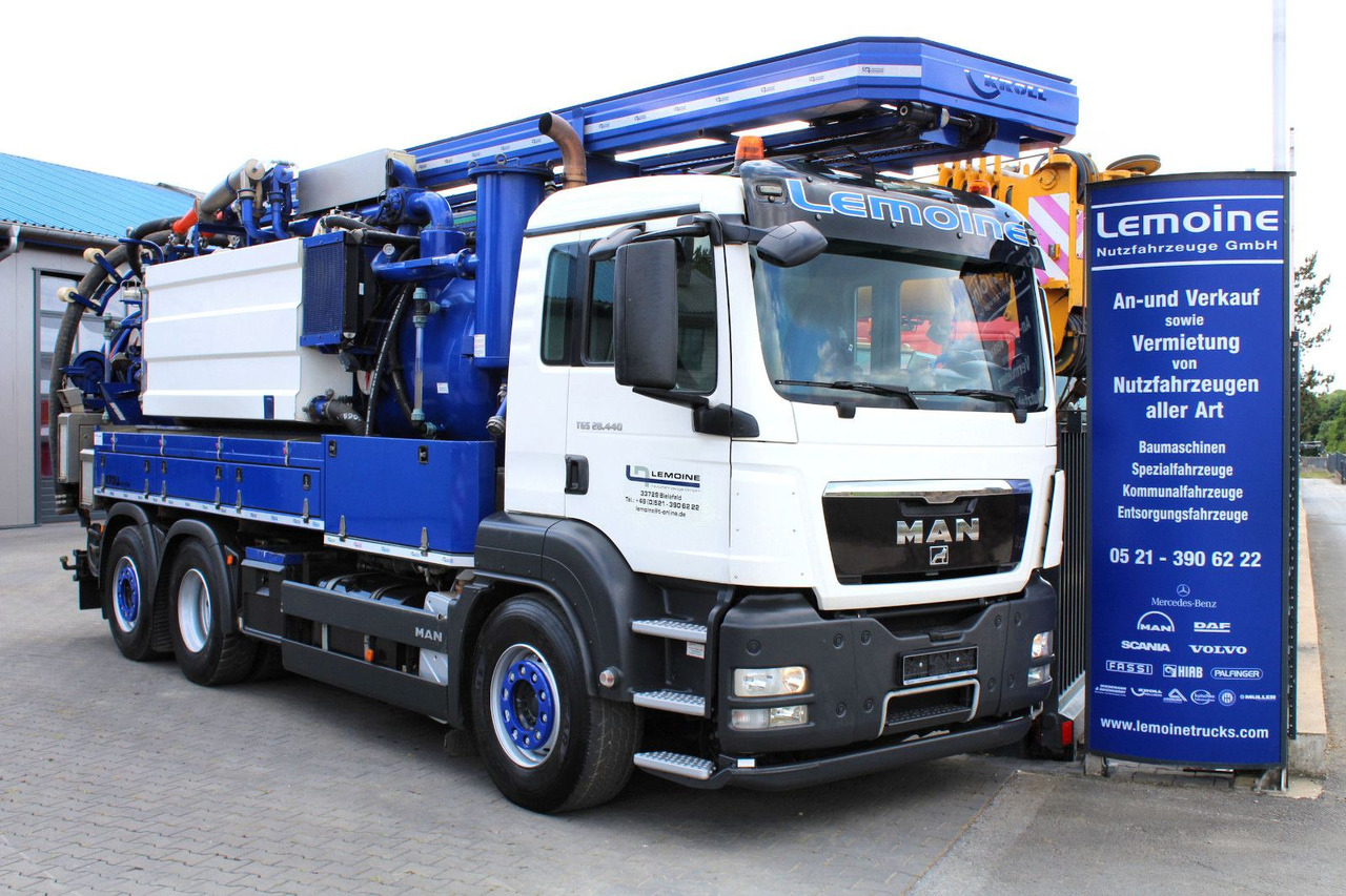 MAN TGS 28.440 6x2 Kroll 14,5m³ W-Rückgewinner KOMBI - Vakuumski tovornjak: slika 1 MAN TGS 28.440 6x2 Kroll 14,5m³ W-Rückgewinner KOMBI - Vakuumski tovornjak: slika 1