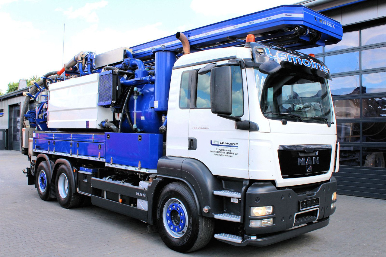 MAN TGS 28.440 6x2 Kroll 14,5m³ W-Rückgewinner KOMBI - Vakuumski tovornjak: slika 2 MAN TGS 28.440 6x2 Kroll 14,5m³ W-Rückgewinner KOMBI - Vakuumski tovornjak: slika 2