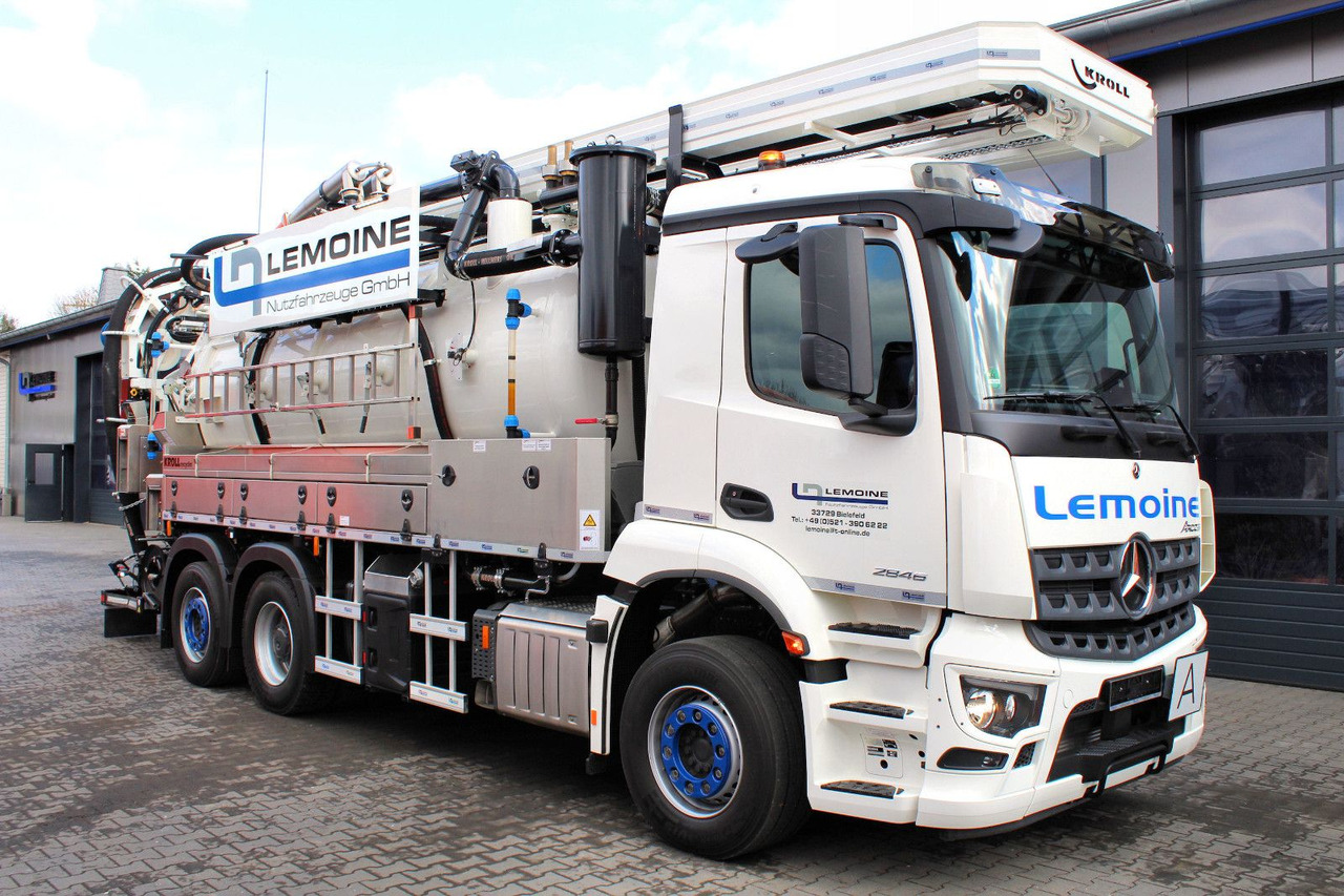Mercedes-Benz AROCS 2546 6x2 Kroll 14m³ WRG Wasserrückgewinner - Vakuumski tovornjak: slika 2 Mercedes-Benz AROCS 2546 6x2 Kroll 14m³ WRG Wasserrückgewinner - Vakuumski tovornjak: slika 2