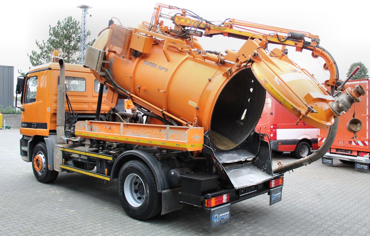 Mercedes-Benz Actros 1831 4x2 Hellmers 6,5m³ V2A INOX Kipper - Vakuumski tovornjak: slika 3 Mercedes-Benz Actros 1831 4x2 Hellmers 6,5m³ V2A INOX Kipper - Vakuumski tovornjak: slika 3