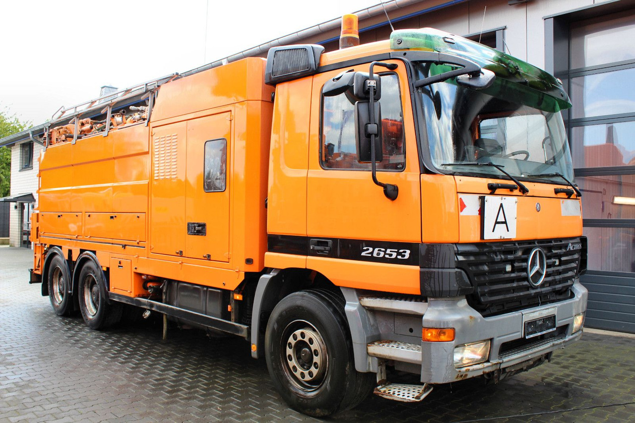 Mercedes-Benz Actros 2653 6x4 V8 Müller 16m³ Saug u.Spül-Kombi - Vakuumski tovornjak: slika 1 Mercedes-Benz Actros 2653 6x4 V8 Müller 16m³ Saug u.Spül-Kombi - Vakuumski tovornjak: slika 1