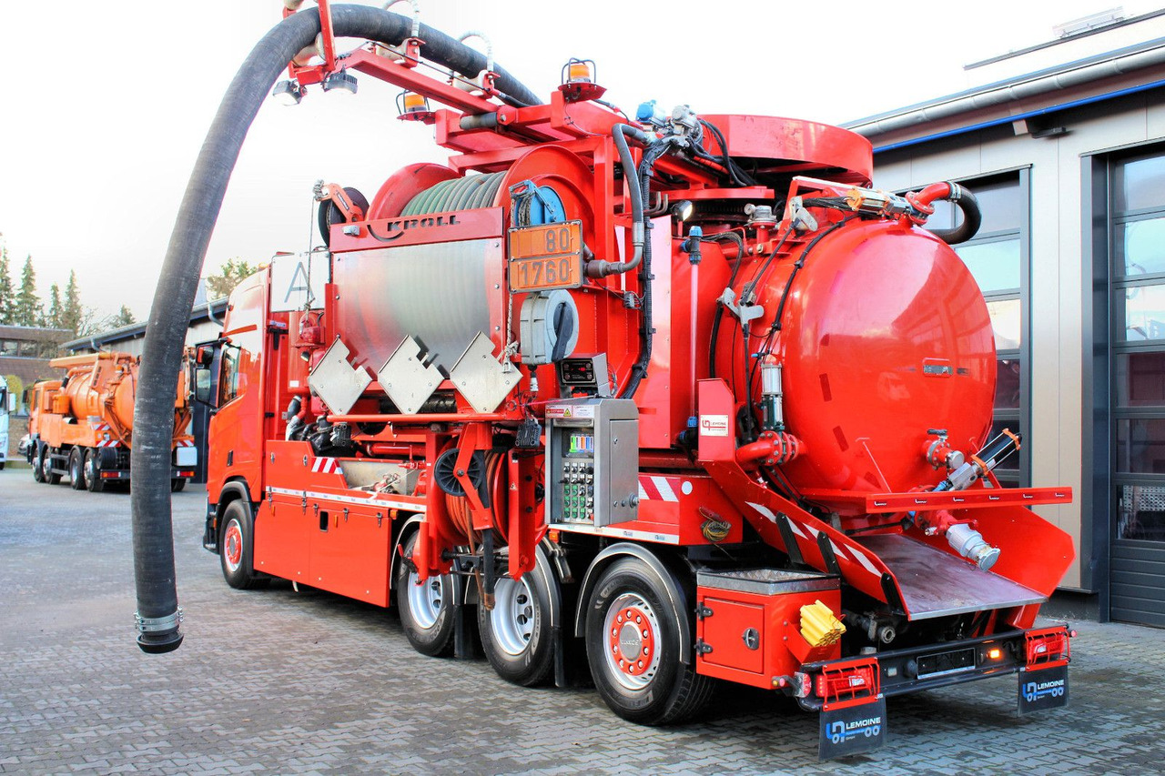 Scania R450 8x4 Kroll 19m³ W-Rückgewinner Kombi-HD +ADR - Vakuumski tovornjak: slika 3 Scania R450 8x4 Kroll 19m³ W-Rückgewinner Kombi-HD +ADR - Vakuumski tovornjak: slika 3