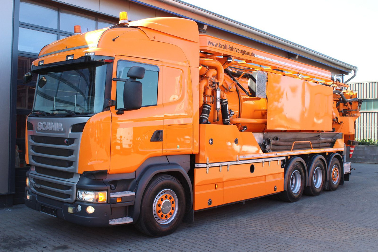 Scania R450 8x4 Kroll 19m³ Wasserrückgewinner Kombi-HD - Vakuumski tovornjak: slika 4 Scania R450 8x4 Kroll 19m³ Wasserrückgewinner Kombi-HD - Vakuumski tovornjak: slika 4