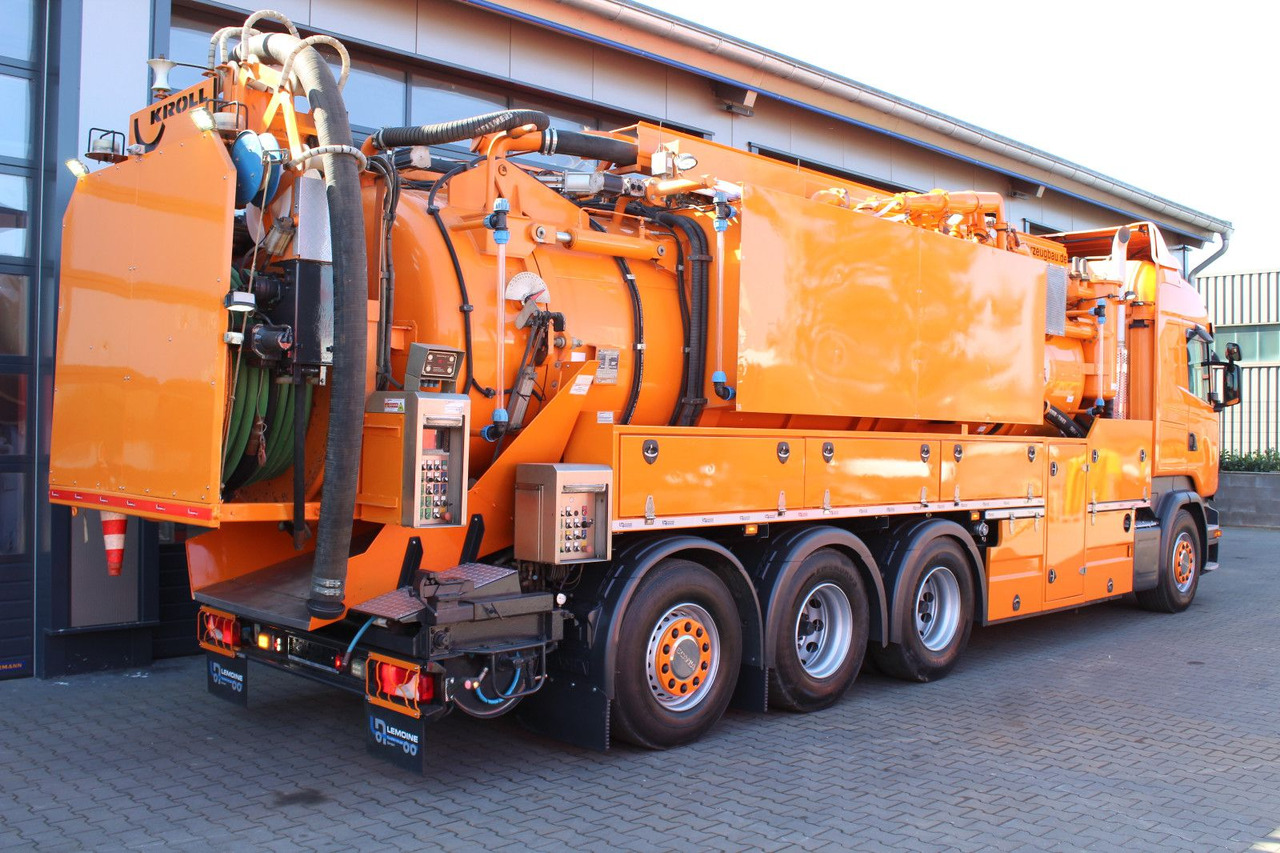 Scania R450 8x4 Kroll 19m³ Wasserrückgewinner Kombi-HD - Vakuumski tovornjak: slika 3 Scania R450 8x4 Kroll 19m³ Wasserrückgewinner Kombi-HD - Vakuumski tovornjak: slika 3