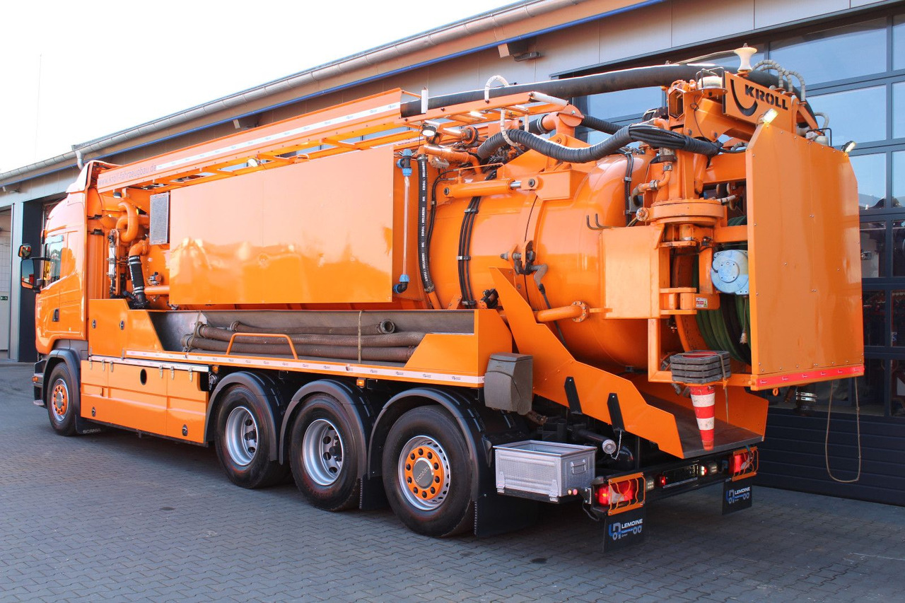 Scania R450 8x4 Kroll 19m³ Wasserrückgewinner Kombi-HD - Vakuumski tovornjak: slika 5 Scania R450 8x4 Kroll 19m³ Wasserrückgewinner Kombi-HD - Vakuumski tovornjak: slika 5