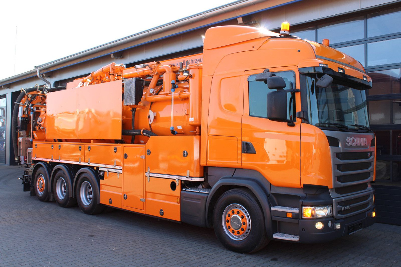 Scania R450 8x4 Kroll 19m³ Wasserrückgewinner Kombi-HD - Vakuumski tovornjak: slika 2 Scania R450 8x4 Kroll 19m³ Wasserrückgewinner Kombi-HD - Vakuumski tovornjak: slika 2