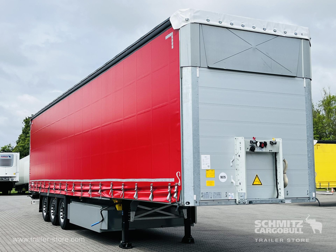 SCHMITZ Auflieger Curtainsider Mega - Polprikolica s ponjavo: slika 1 SCHMITZ Auflieger Curtainsider Mega - Polprikolica s ponjavo: slika 1